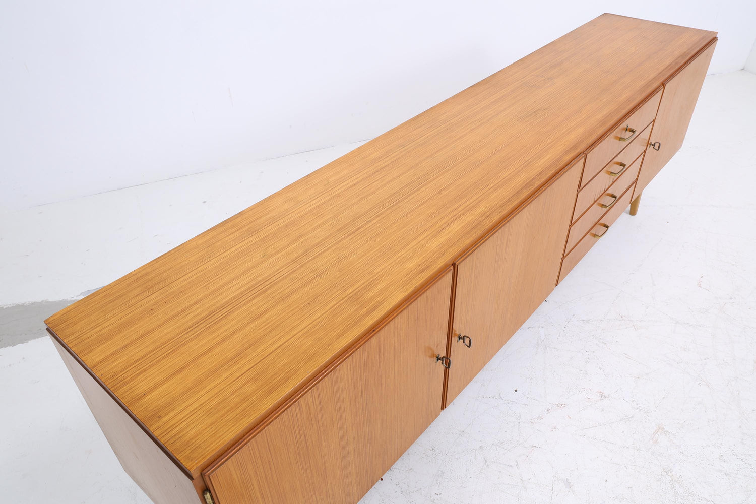 Vintage Sideboard 60er | Mid Century Lowboard | Retro Holz Aufbewahrung