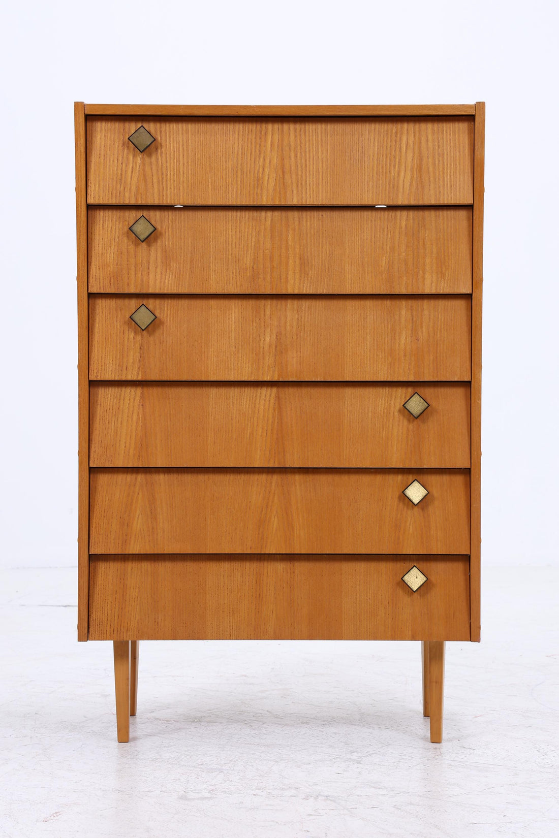 Vintage Schuhkommode aus den 60er Jahren | Mid Century Schrank Kommode Retro Schuhschrank Flur Holz Aufbewahrung