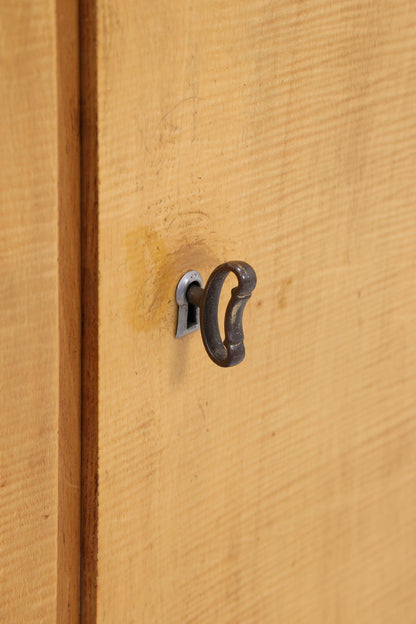 Vintage Kommode 60er | Mid Century Schrank Schwarz | Retro Holz Aufbewahrung