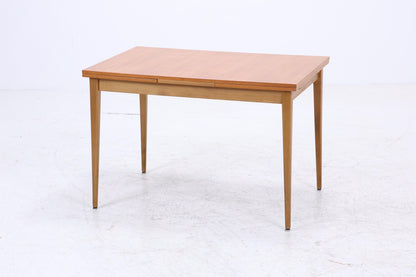 Vintage Teak Esstisch | Mid-Century Ausziehbarer Küchentisch 1960er Teak Holz