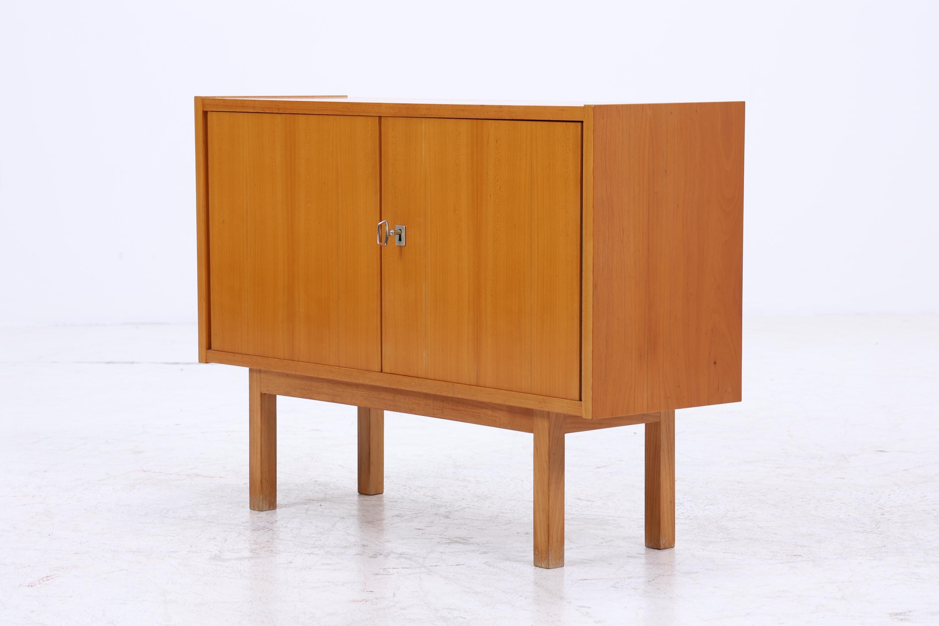 Vintage Kommode 60er | Mid Century Schrank | Retro Holz Aufbewahrung
