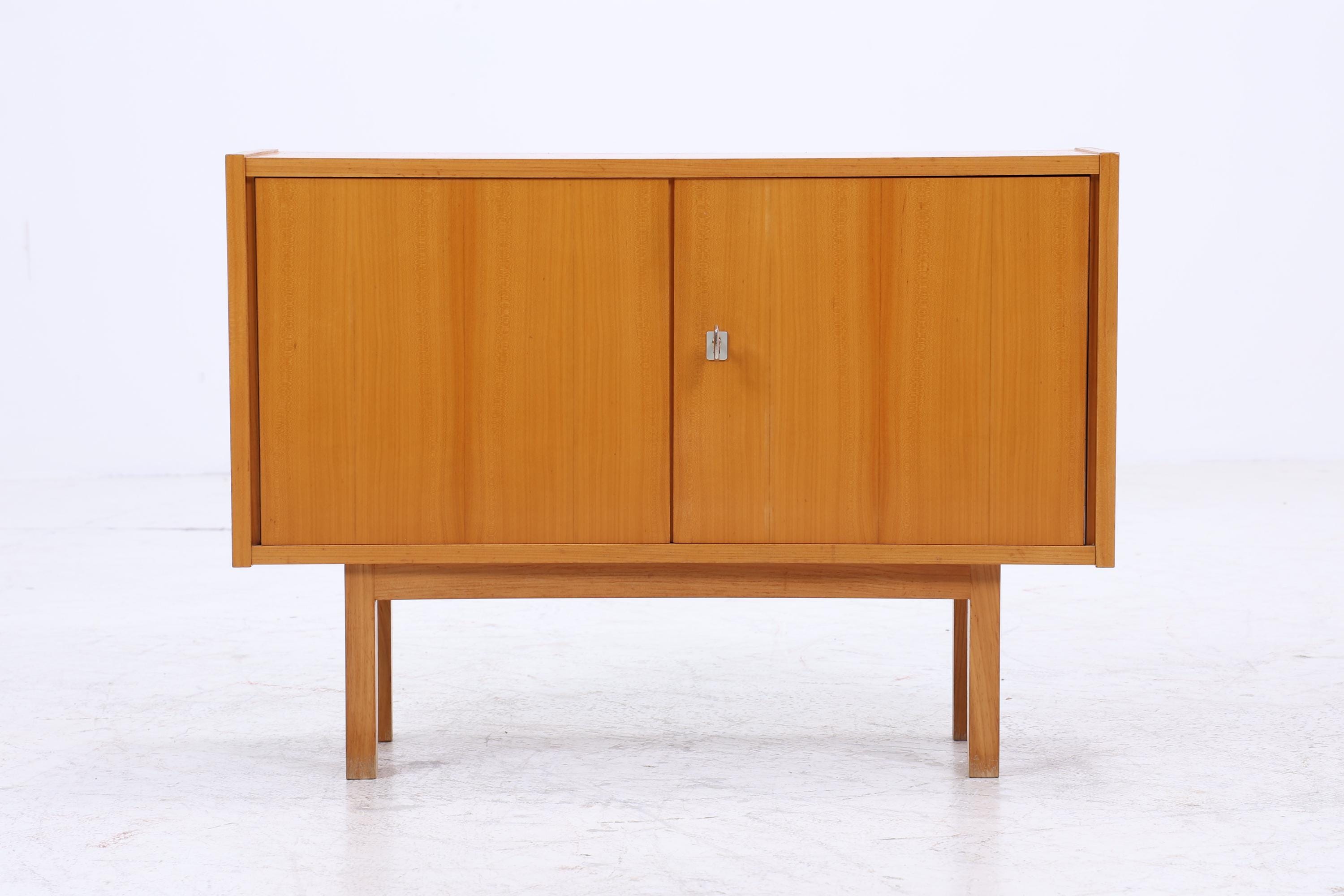 Vintage Kommode 60er | Mid Century Schrank | Retro Holz Aufbewahrung