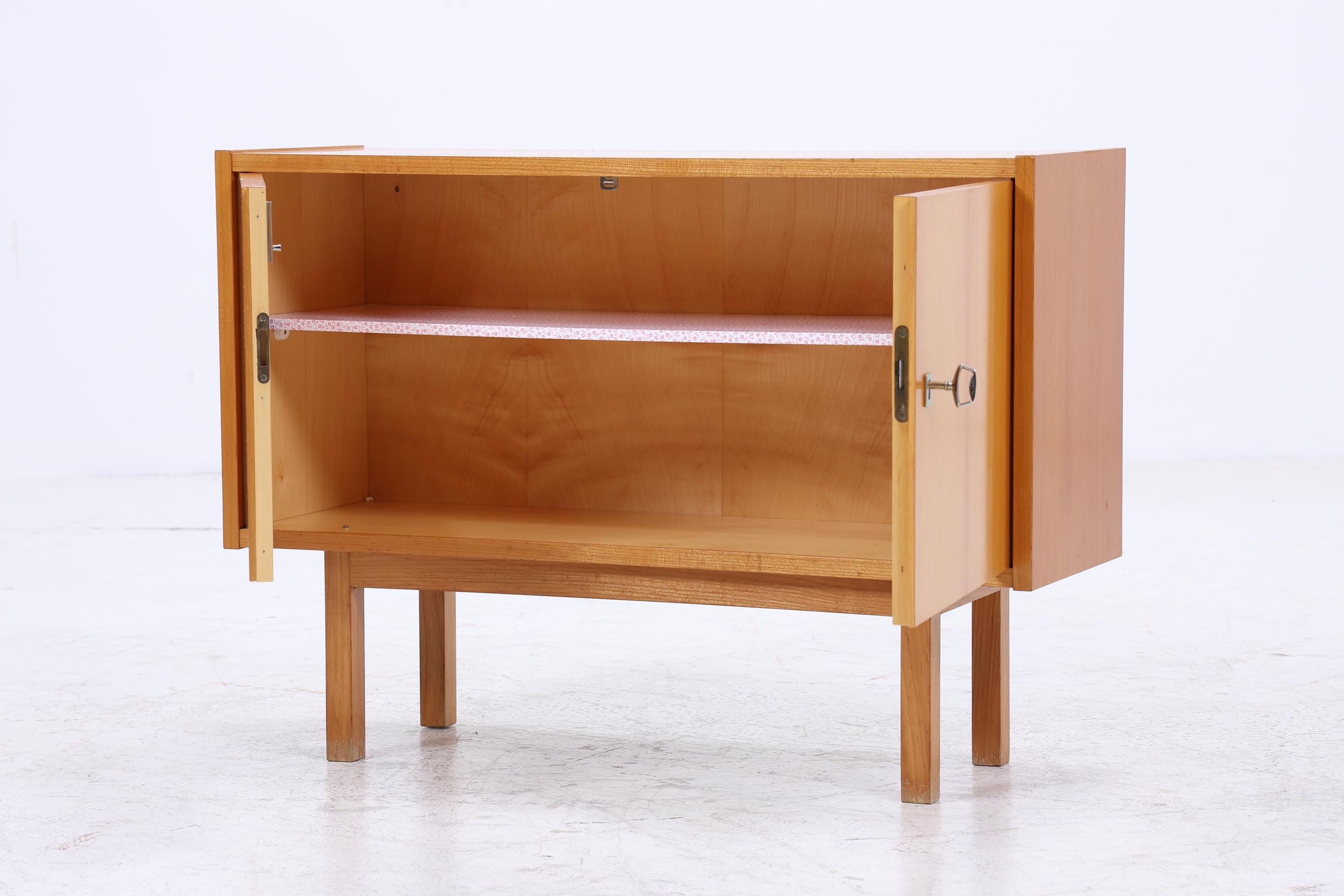 Vintage Kommode 60er | Mid Century Schrank | Retro Holz Aufbewahrung