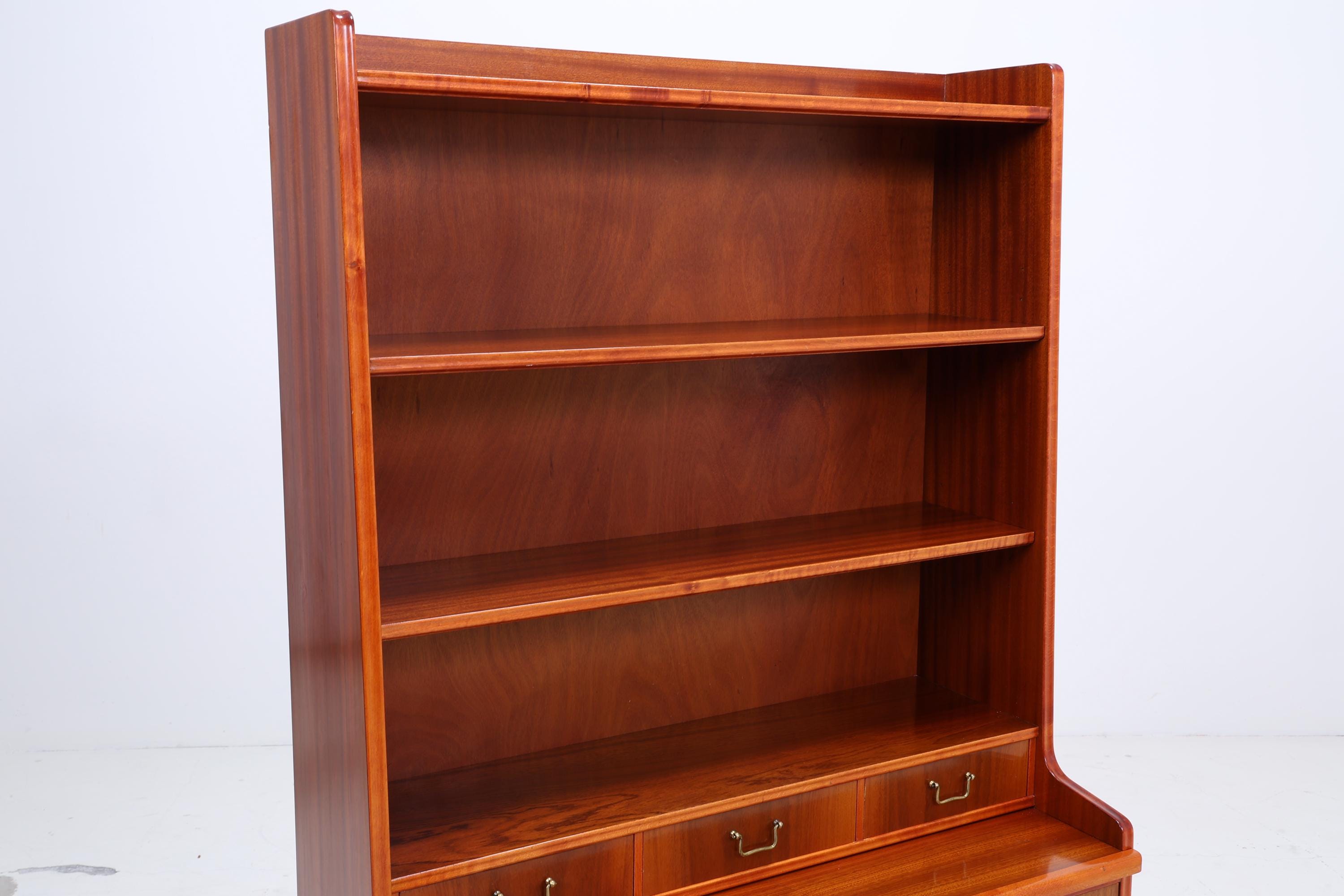 Vintage Regal 60er Jahre | Mid Century Schrank Schubladen Retro Holz Aufbewahrung