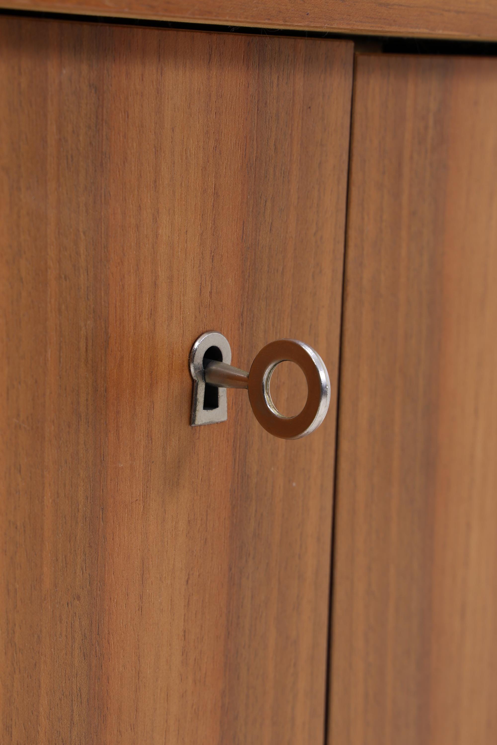 Vintage Sideboard von Mann 70er Jahre | Mid Century Schubladen Anrichte Schrank Retro 60er