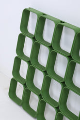 Vintage Wand- oder Deckensystem aus Kunststoff aus den 70ern | Space Age Wandpaneele Mid Century