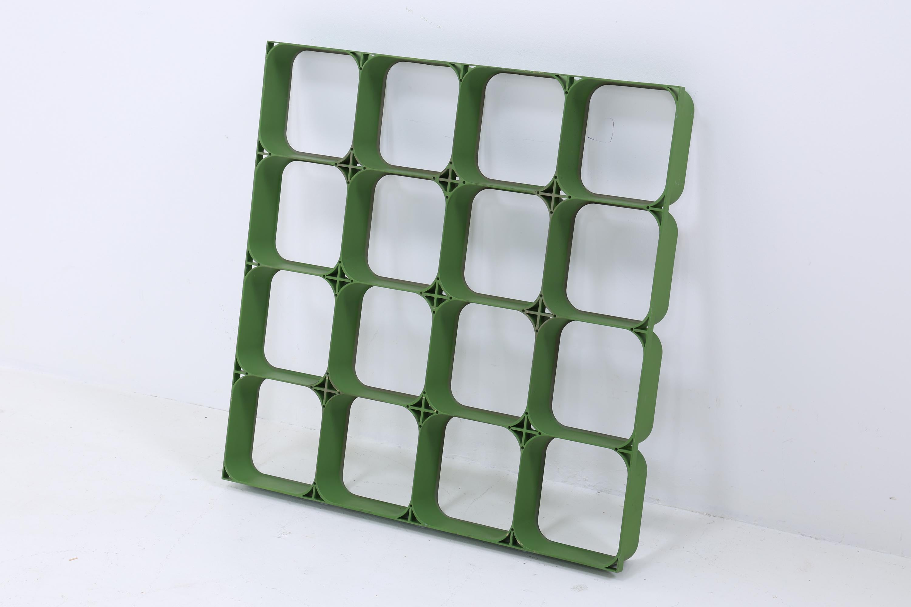 Vintage Wand- oder Deckensystem aus Kunststoff aus den 70ern | Space Age Wandpaneele Mid Century