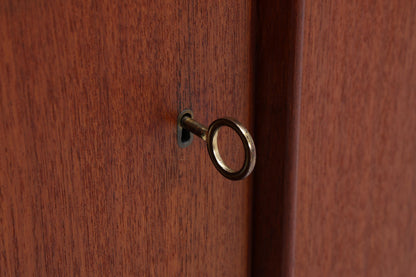 Vintage Teak Schrank 60er Jahre | Mid Century Highboard Schubladen Holz Aufbewahrung