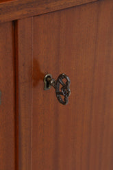 Vintage Mahagoni Regal | Mid Century Schrank | 60er Retro Holz Aufbewahrung