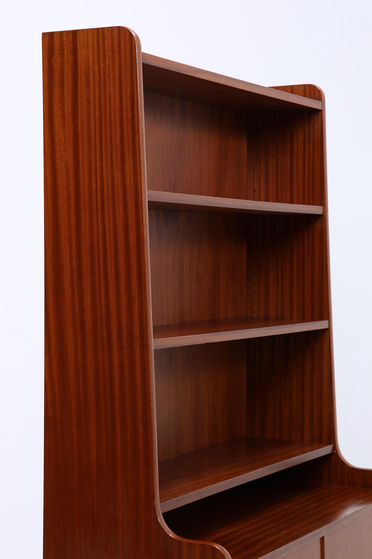 Vintage Mahagoni Regal | Mid Century Schrank | 60er Retro Holz Aufbewahrung