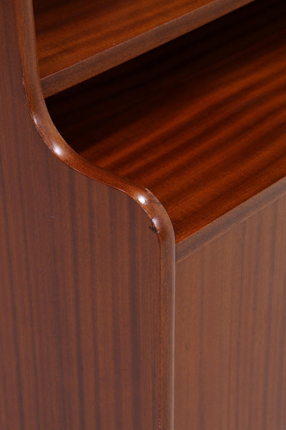 Vintage Mahagoni Regal | Mid Century Schrank | 60er Retro Holz Aufbewahrung