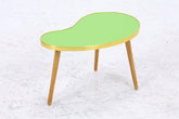 Vintage Nierentisch | Mid Century Blumentisch | Beistelltische Grün 60er Jahre
