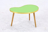 Vintage Nierentisch | Mid Century Blumentisch | Beistelltische Grün 60er Jahre