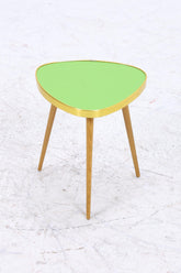 Vintage Blumentisch | Mid Century Nierentisch | Beistelltisch Grün 60er Jahre