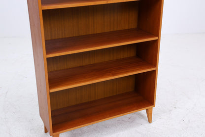 Vintage Teak Bücherregal | Mid Century Regal | 60er Retro Holz Aufbewahrung