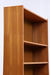Vintage Teak Bücherregal | Mid Century Regal | 60er Retro Holz Aufbewahrung