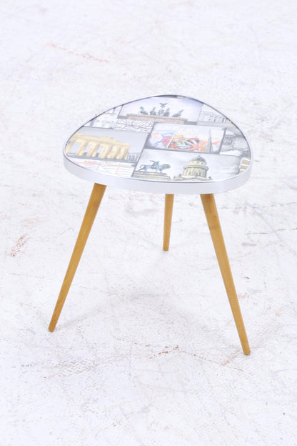 Vintage Blumentisch "Berlin" | Mid Century Nierentisch | Beistelltisch 60er Jahre