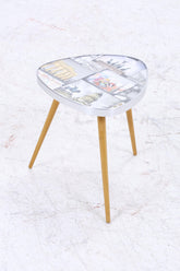 Vintage Blumentisch "Berlin" | Mid Century Nierentisch | Beistelltisch 60er Jahre