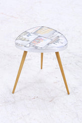 Vintage Blumentisch "Berlin" | Mid Century Nierentisch | Beistelltisch 60er Jahre