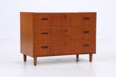 Vintage Teak Kommode | Mid Century Schubladen Schrank Holz Aufbewahrung 60er 70er