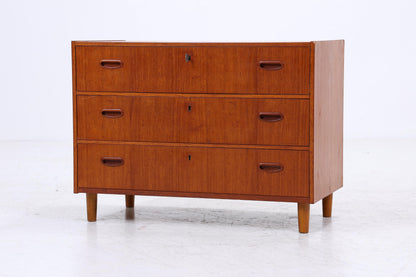 Vintage Teak Kommode | Mid Century Schubladen Schrank Holz Aufbewahrung 60er 70er