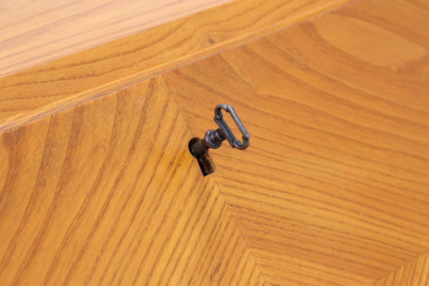 Vintage Sekretär 60er Jahre | Mid Century Schreibtisch Schrank Arbeitstisch Retro Holz Aufbewahrung