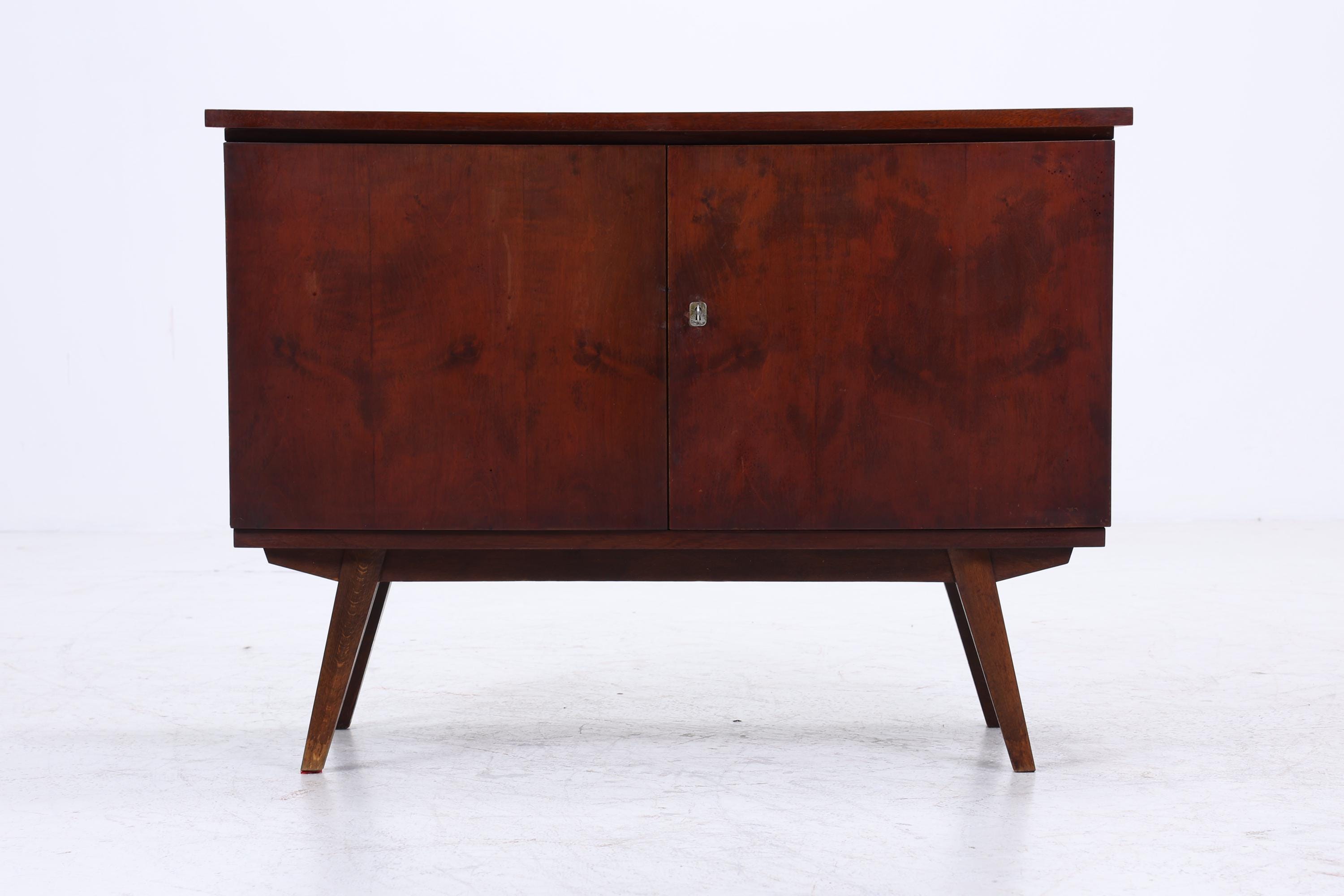 Wundervolle Vintage Kommode 60er | Mid Century Schrank | Retro Holz Aufbewahrung