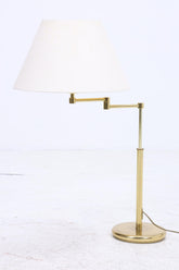 Kleine Vintage Stehlampe | Mid Century Lampe Design Opalglas Wohnzimmerlampe Stehleuchte