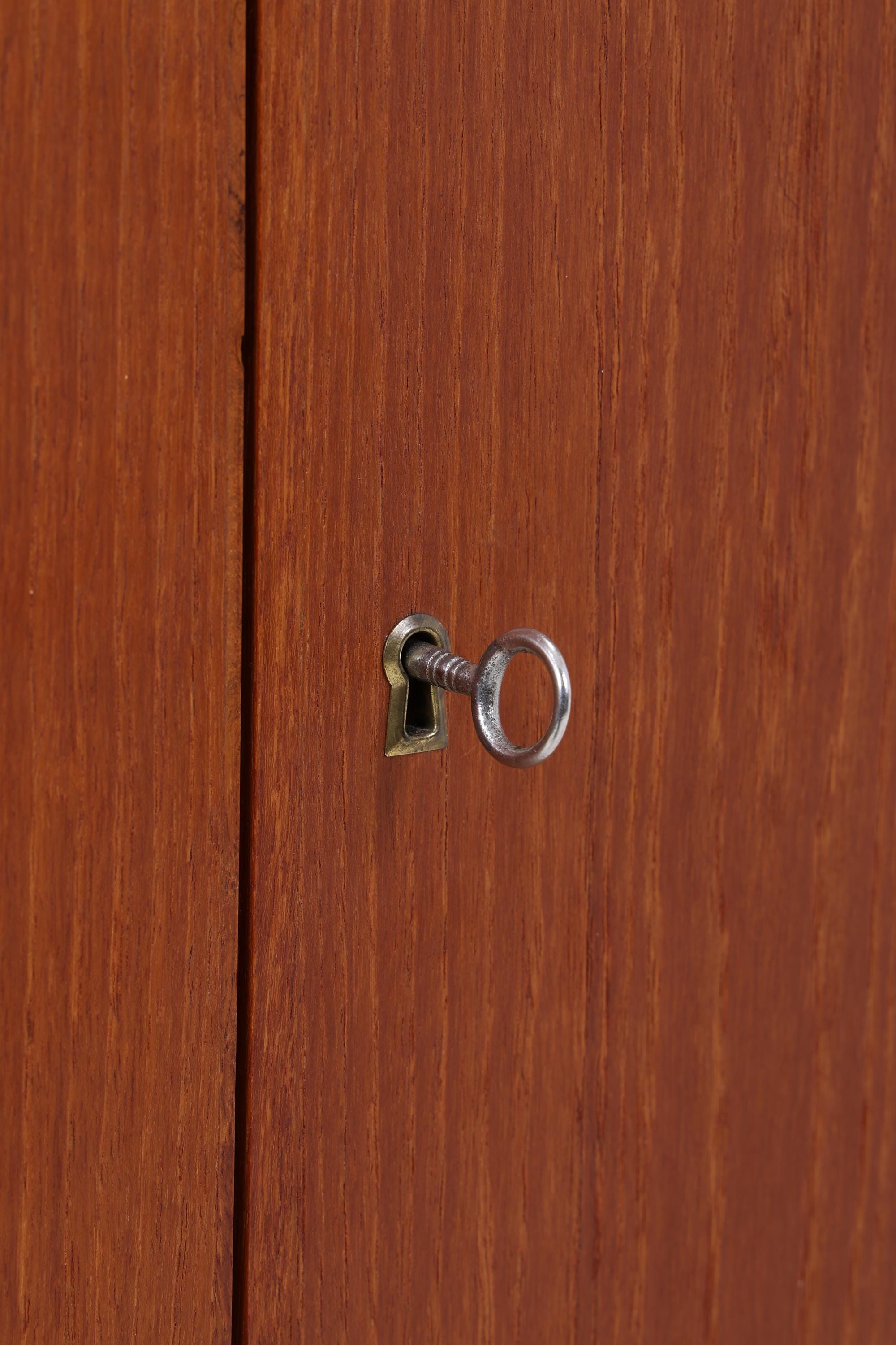 Vintage Teak Kommode | Mid Century Schubladen Schrank Holz Aufbewahrung 60er 70er