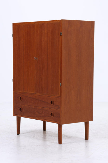 Vintage Teak Kommode | Mid Century Schubladen Schrank Holz Aufbewahrung 60er 70er