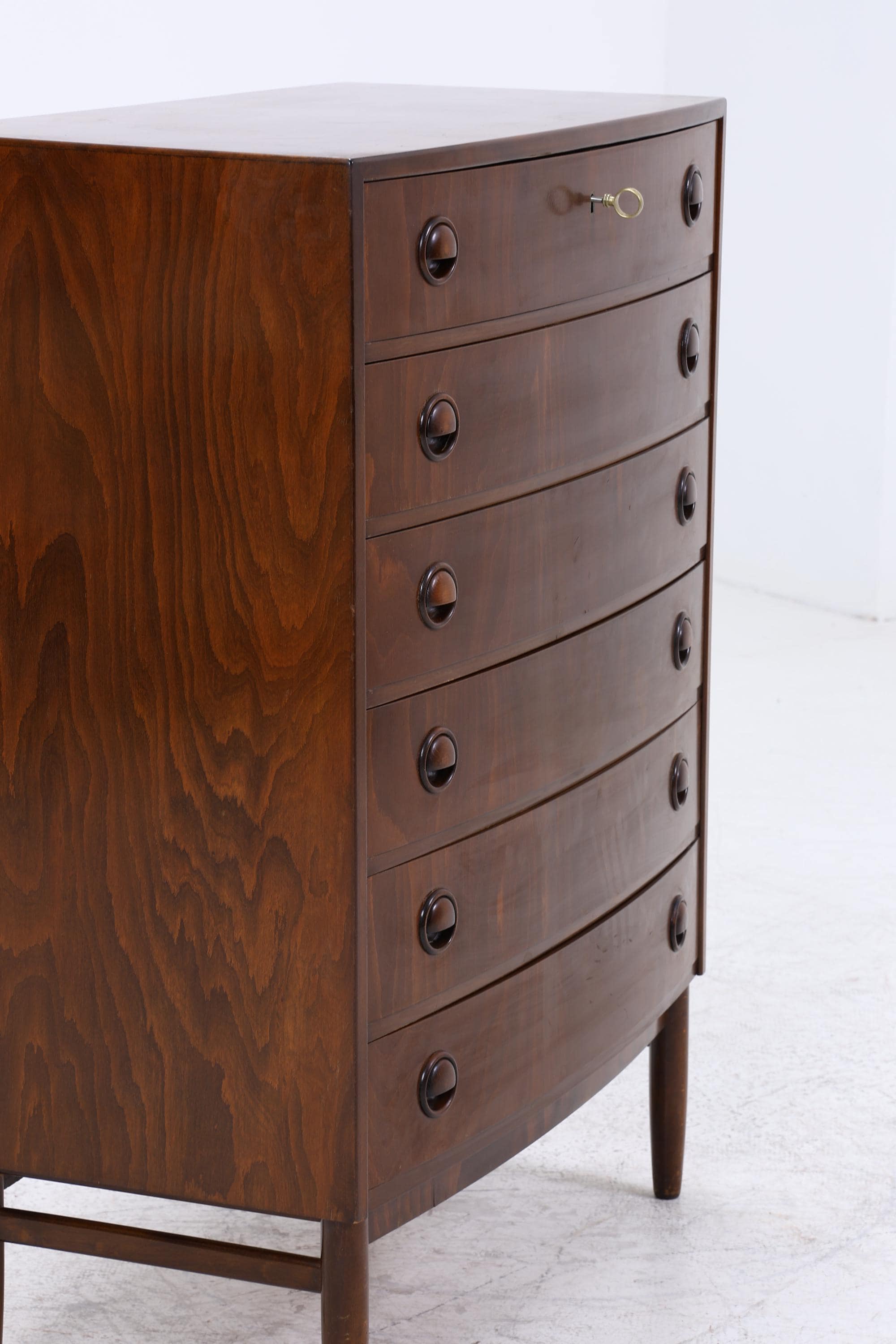 Vintage Schubladen Kommode | Mid Century Schrank Holz Aufbewahrung 60er Jahre Danish Design