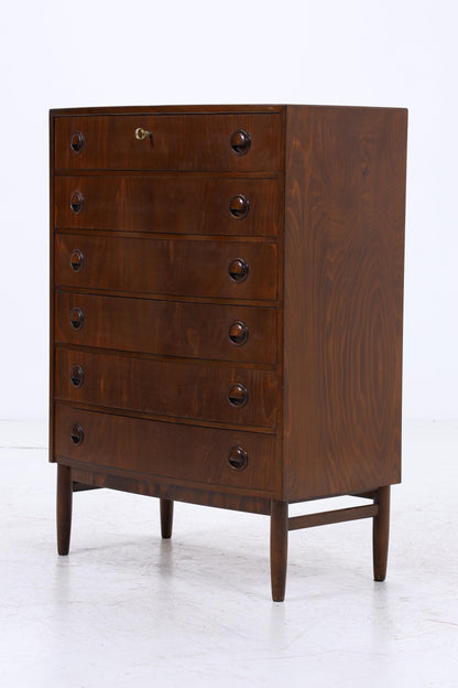 Vintage Schubladen Kommode | Mid Century Schrank Holz Aufbewahrung 60er Jahre Danish Design