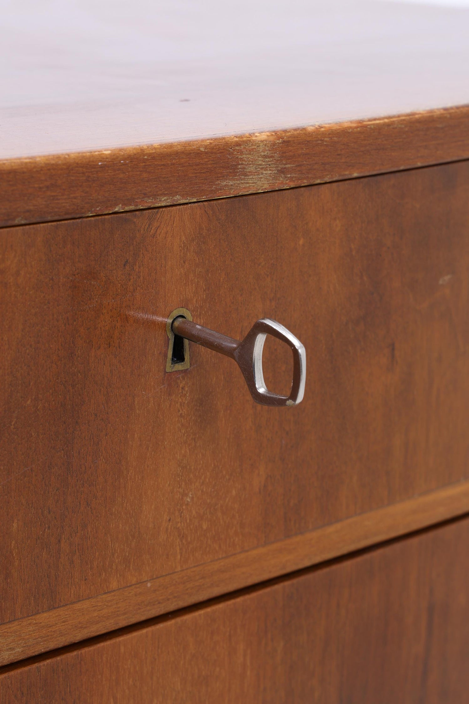 Vintage Teak Schubladen Kommode von Kai Kristiansen | Mid Century Tallboy Danish Design Aufbewahrung 60er Jahre