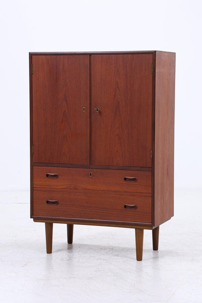 Vintage Teak Kommode | Mid Century Schubladen Schrank Holz Aufbewahrung 60er 70er