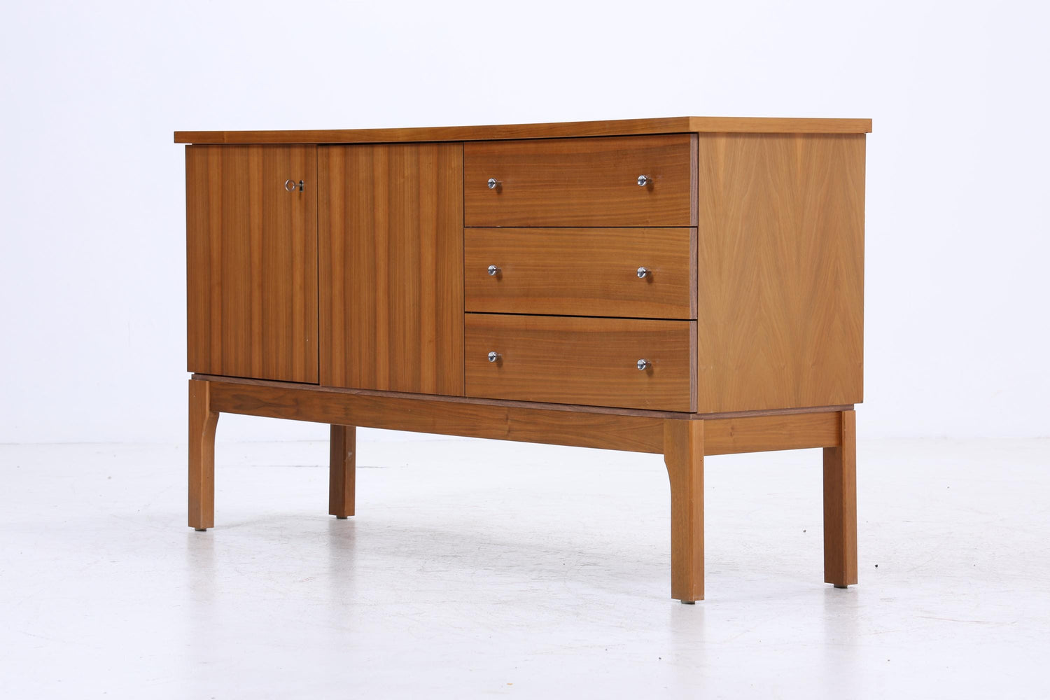 Vintage Sideboard von Mann 70er Jahre | Mid Century Schubladen Anrichte Schrank Retro 60er
