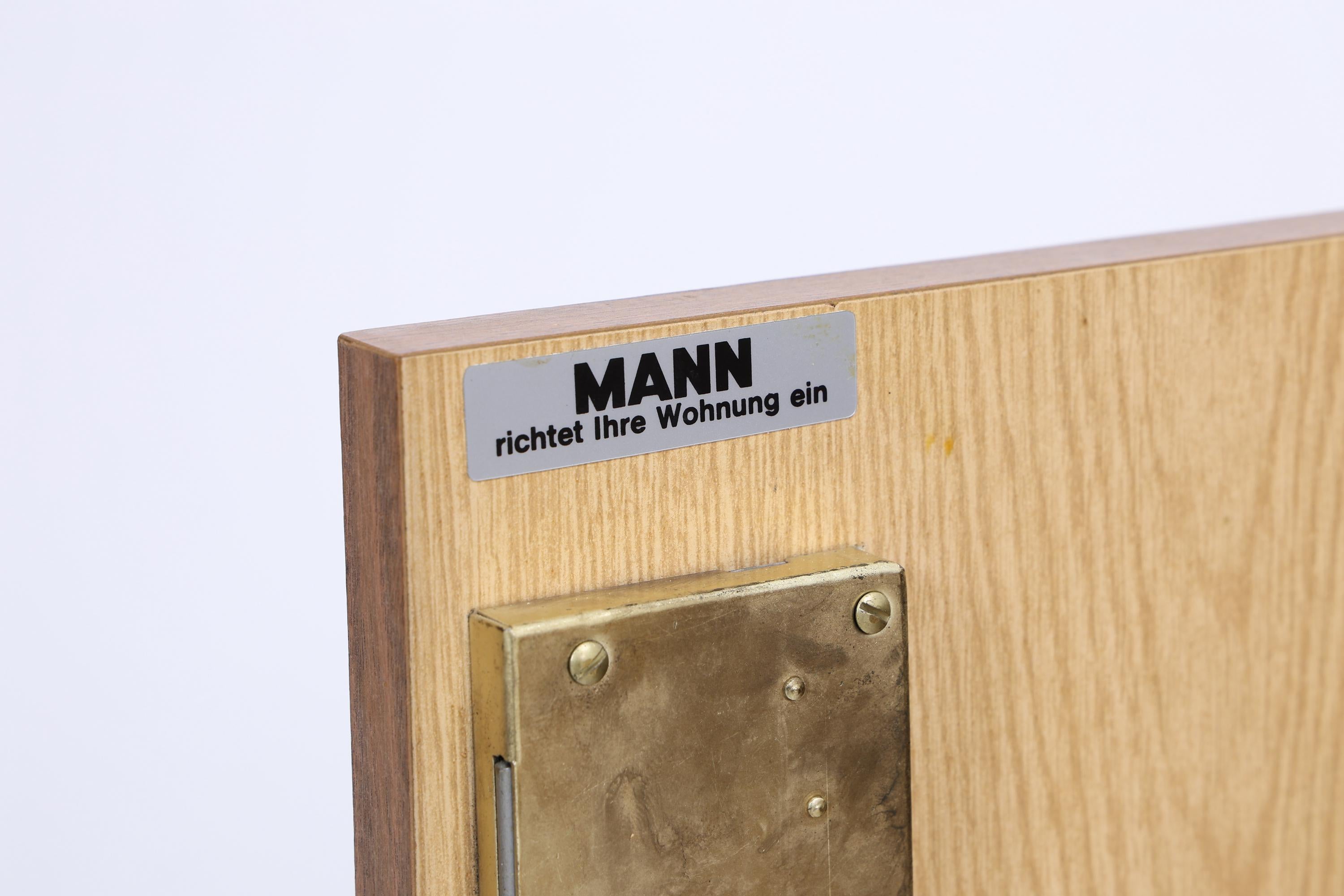 Vintage Sideboard von Mann 70er Jahre | Mid Century Schubladen Anrichte Schrank Retro 60er