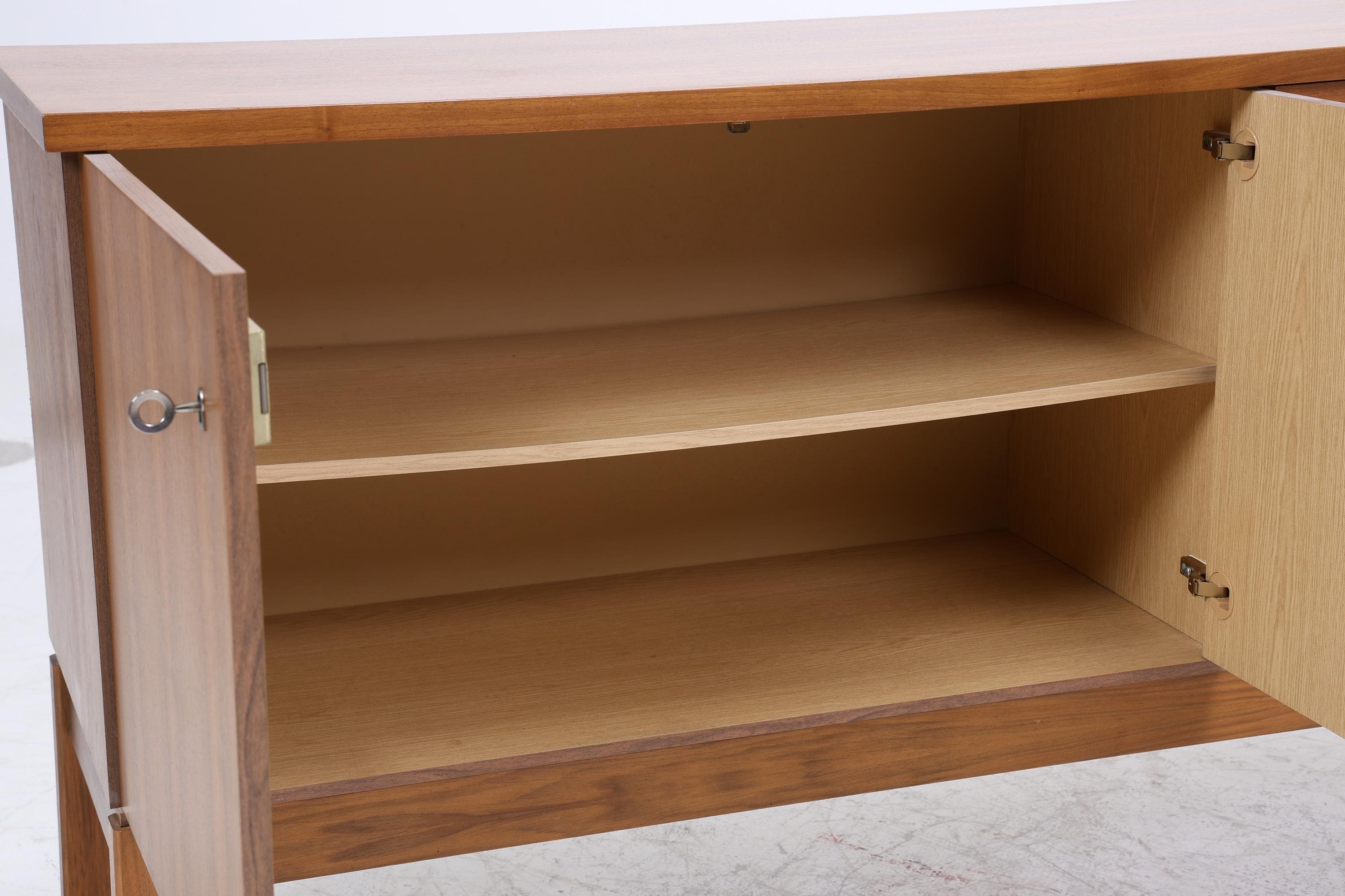 Vintage Sideboard von Mann 70er Jahre | Mid Century Schubladen Anrichte Schrank Retro 60er