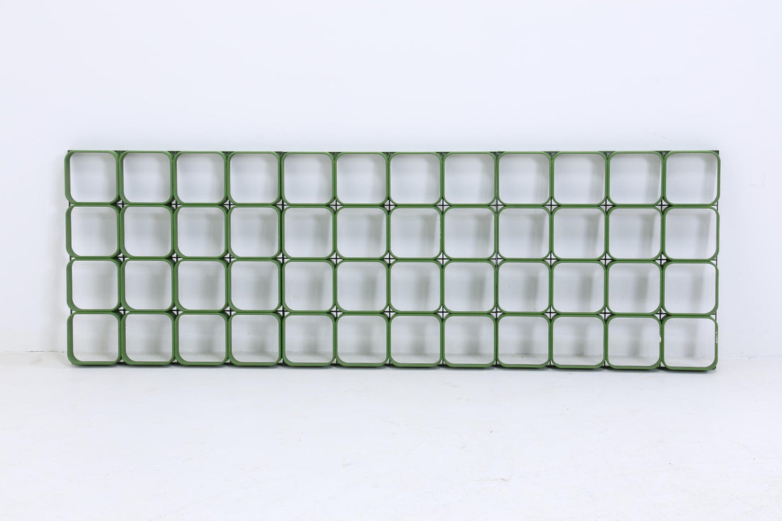 Vintage Wand- oder Deckensystem aus Kunststoff aus den 70ern | Space Age Wandpaneele Mid Century