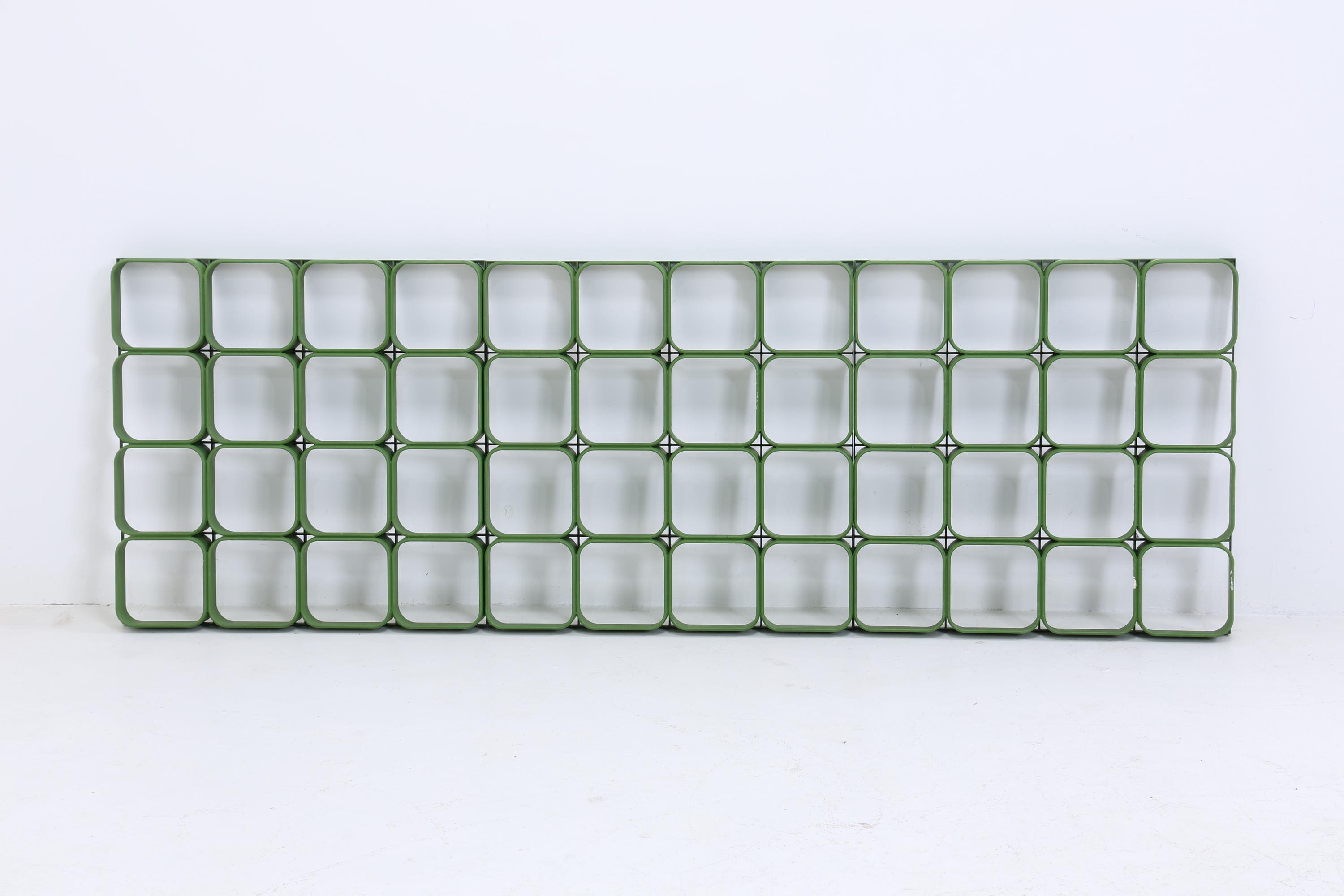 Vintage Wand- oder Deckensystem aus Kunststoff aus den 70ern | Space Age Wandpaneele Mid Century