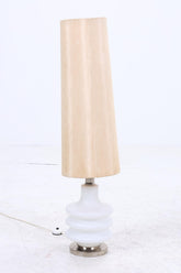 Vintage Stehlampe | Mid Century Lampe Design Opalglas Wohnzimmerlampe Stehleuchte