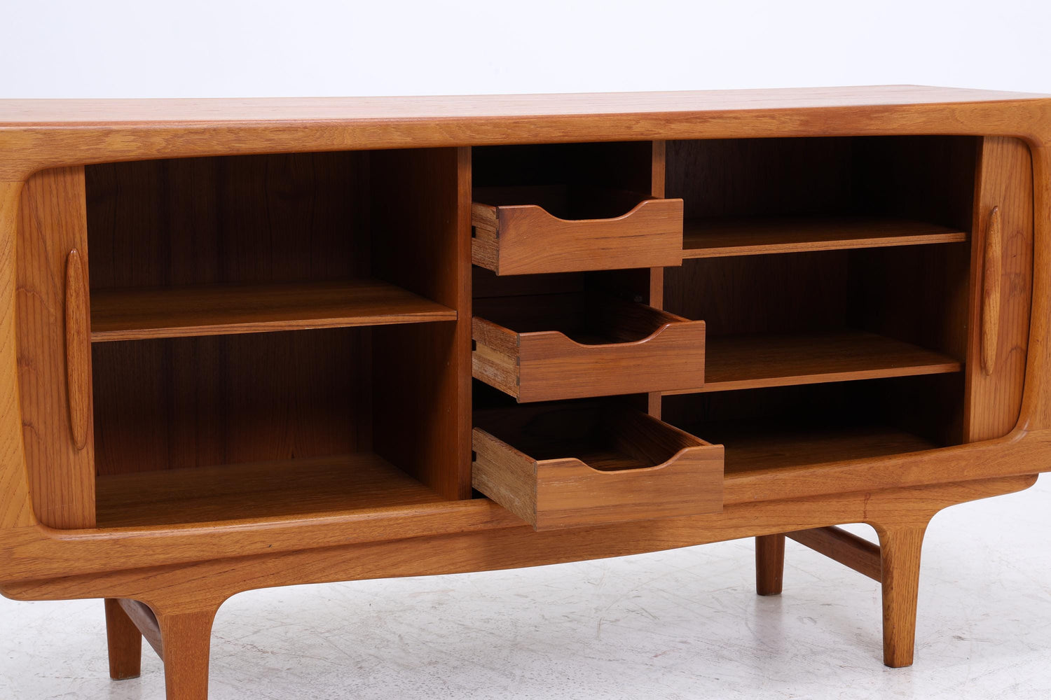 Vintage Teak Sideboard von Johannes Andersen für Silkeborg | Danish Design Mid Century Anrichte Retro Holz Aufbewahrung