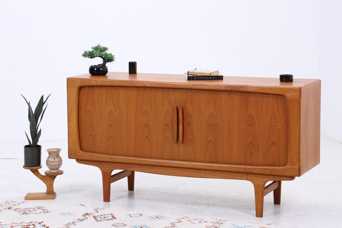 Vintage Teak Sideboard von Johannes Andersen für Silkeborg | Danish Design Mid Century Anrichte Retro Holz Aufbewahrung