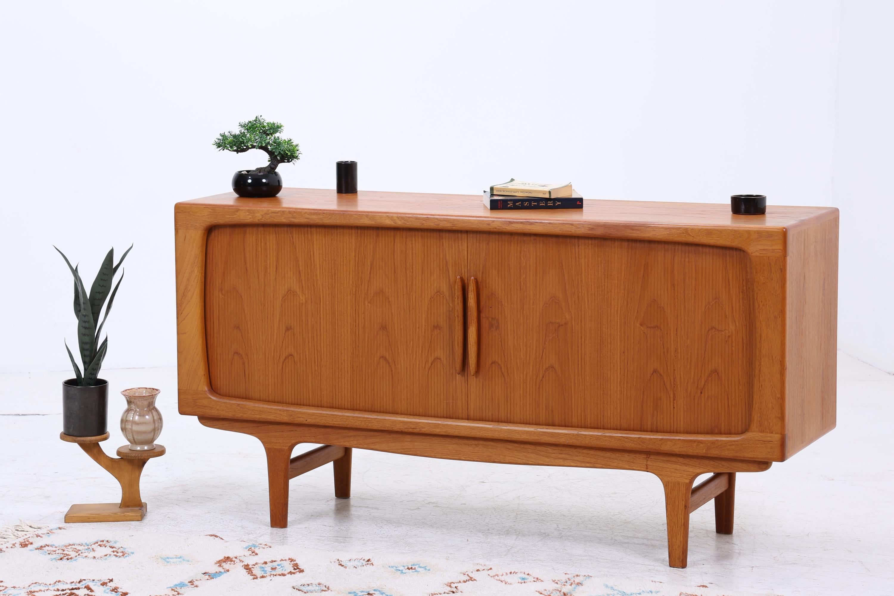Vintage Teak Sideboard von Johannes Andersen für Silkeborg | Danish Design Mid Century Anrichte Retro Holz Aufbewahrung