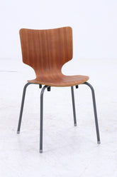 Vintage Stühle aus Schichtholz | Mid Century Stapelstuhl | Retro Stuhl