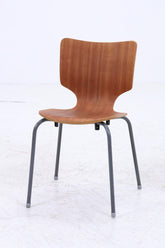 Vintage Stühle aus Schichtholz | Mid Century Stapelstuhl | Retro Stuhl