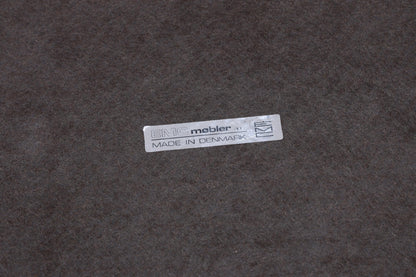 4er Set Teak Stühle von EMC Møbler | Mid Century Danish Design Stoff Stuhl | Vintage Designer