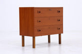 Vintage Teak Kommode | Mid Century Schubladen Schrank Holz Aufbewahrung 60er 70er