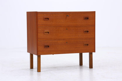 Vintage Teak Kommode | Mid Century Schubladen Schrank Holz Aufbewahrung 60er 70er