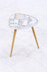 Vintage Blumentisch "Berlin" | Mid Century Nierentisch | Beistelltisch 60er Jahre