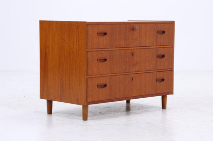 Vintage Teak Kommode | Mid Century Schubladen Schrank Holz Aufbewahrung 60er 70er